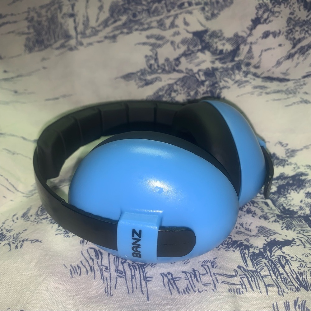 Baby Banz New Mini Earmuffs Light Blue With Foam Insert